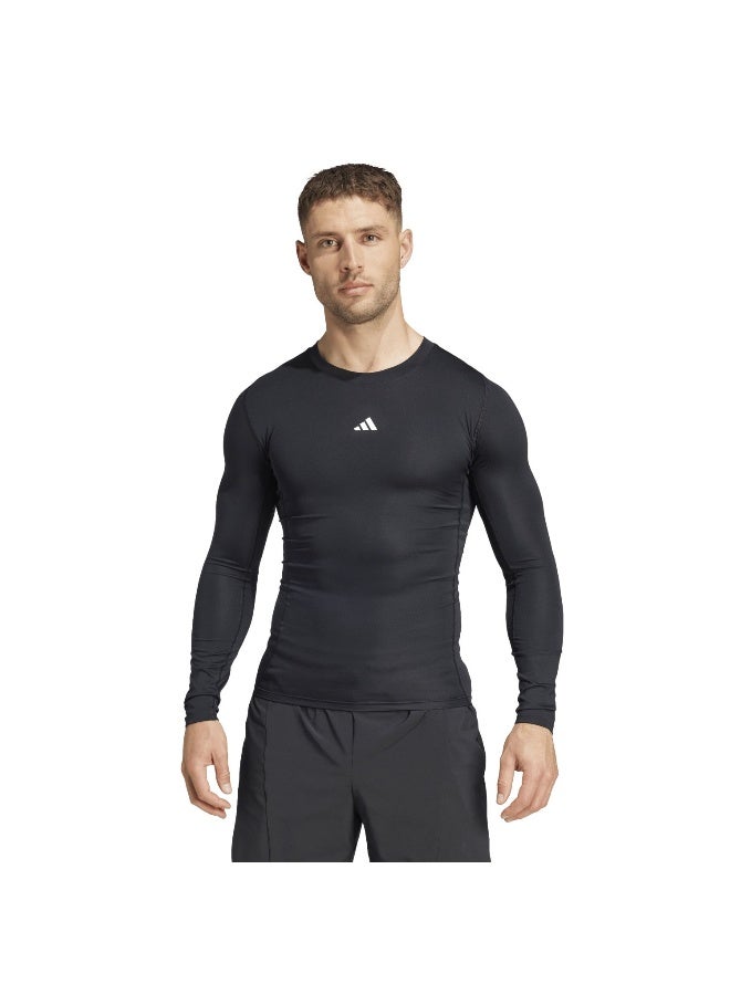 اديداس تيشيرت Techfit Compression Training Long Sleeve - Image 1