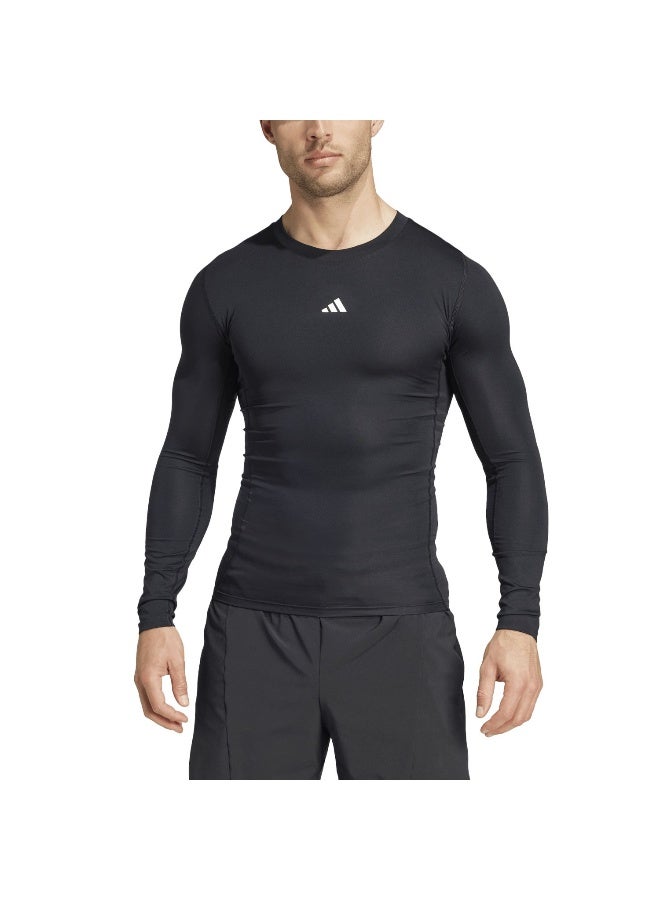 اديداس تيشيرت Techfit Compression Training Long Sleeve - Image 3
