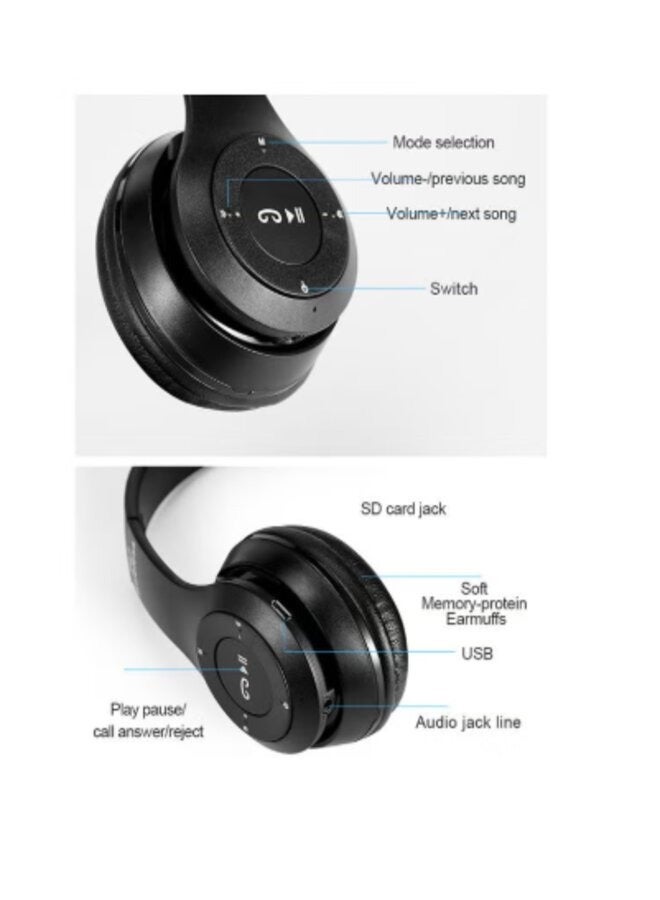 NEEHOON Headphone Wireless bluetooth with microphone and noise reduction function - Image 3
