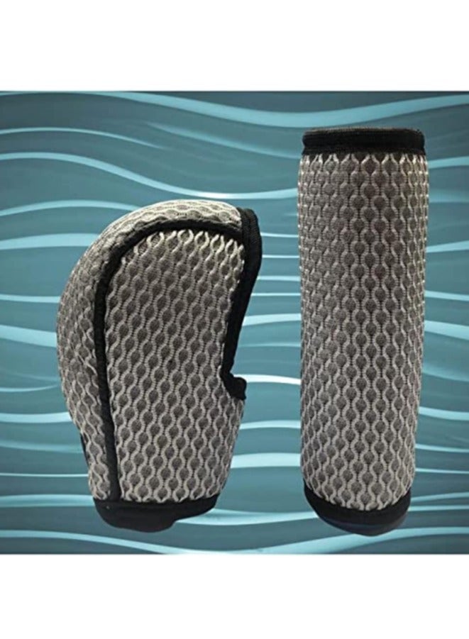 Gear Shift Knob and Handbrake Cover, Grey