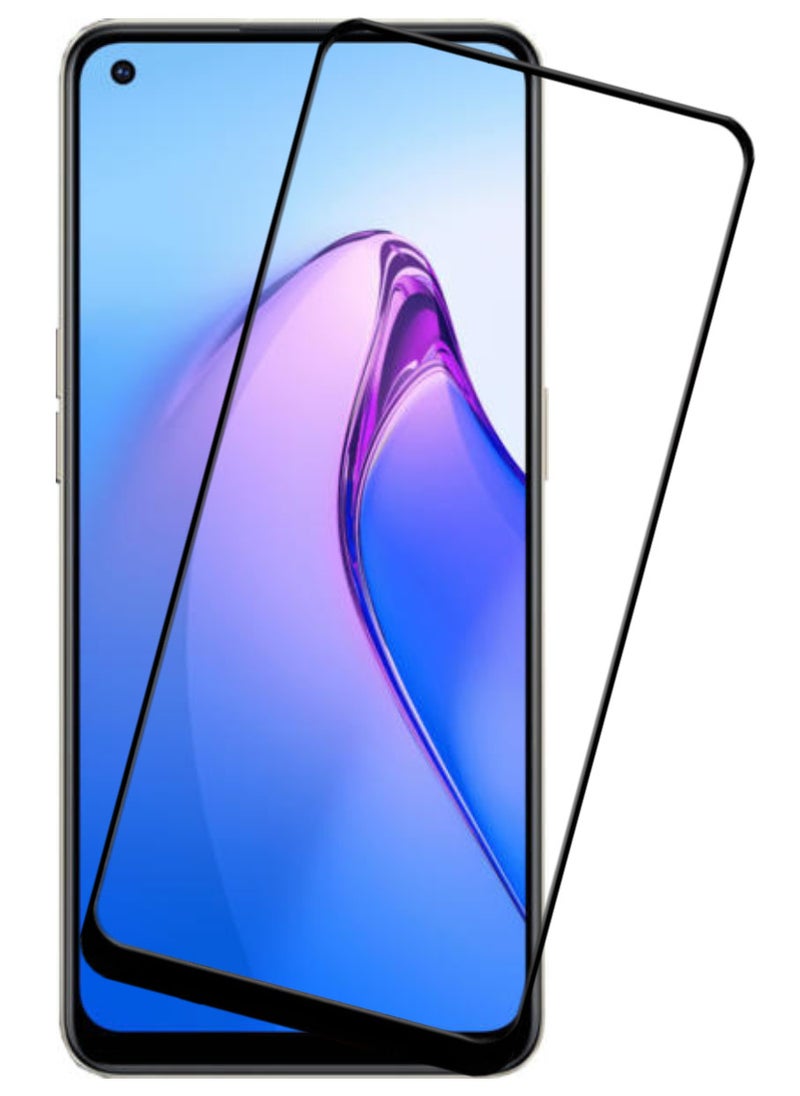ACLIX Antistatic ESD Dustproof Premium Quality High Definition Tempered Glass Screen Protector Designed For Oppo Reno8 4G - Image 1