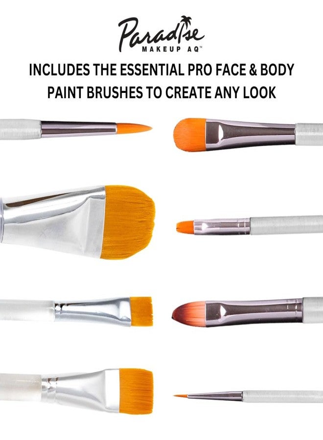 Mehron Makeup Paradise AQ Brush Set - Image 4