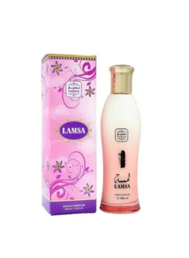 Naseem Lamsa Aqua Perfume 100ml - Refreshing Alcohol-Free Fragrance with Bergamot, Jasmine, and Musk for a Long-Lasting Scent, Perfect for Everyday Use and Hot Weather - Image 2