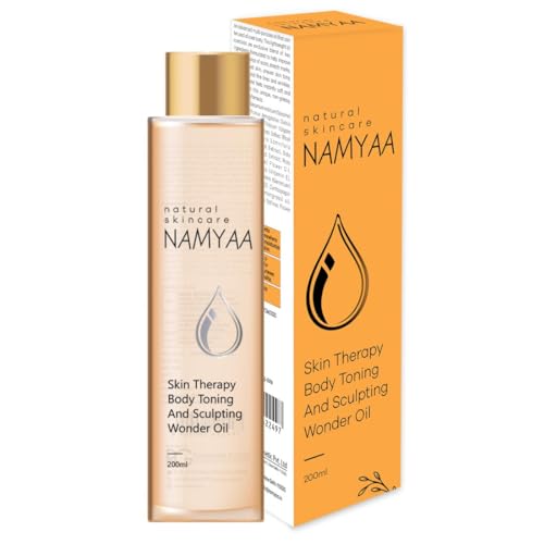 Namyaa Natural Science Body Toning,Sculpting Wonder Oil For Scars,Stretch Mark,Ageing,Uneven Skin Tone,Firming,Nourishment, 200 Ml - Image 1
