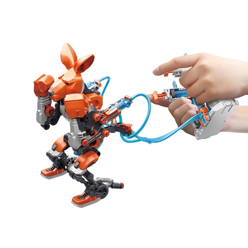 Thames & Kosmos Hydraulic Boxing Bots STEM Experiment Kit | Build Two Hydraulic-Powered Boxing Robots! | Explore Hydraulic, Water-Powered Systems | Challenge a Friend to a Robot Duel! - Image 4