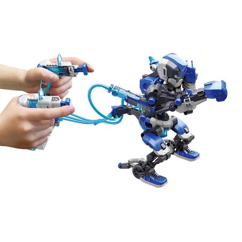 Thames & Kosmos Hydraulic Boxing Bots STEM Experiment Kit | Build Two Hydraulic-Powered Boxing Robots! | Explore Hydraulic, Water-Powered Systems | Challenge a Friend to a Robot Duel! - Image 3