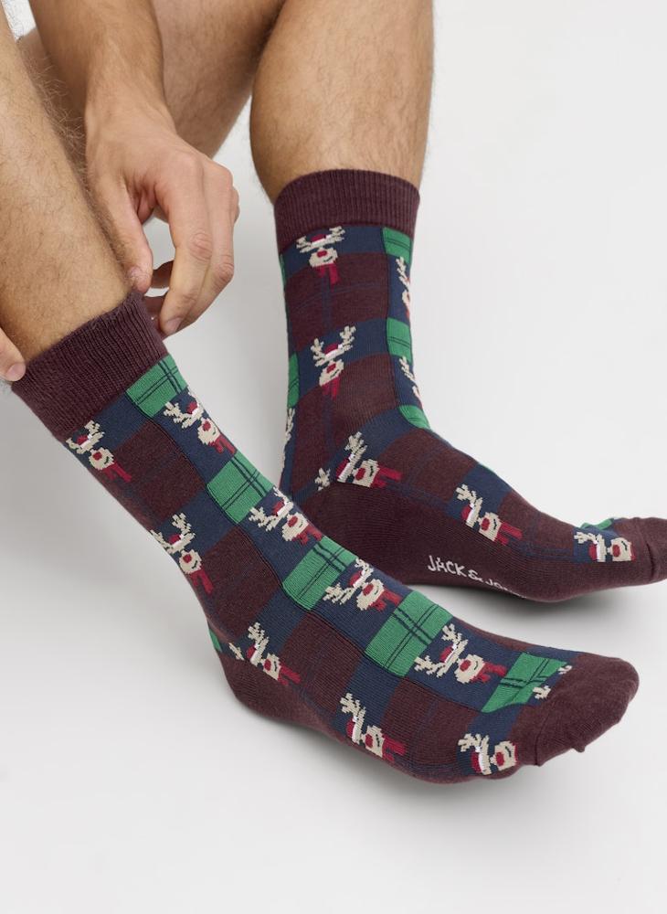 JACK & JONES Logo Gift Box Trunks and Socks - Image 5