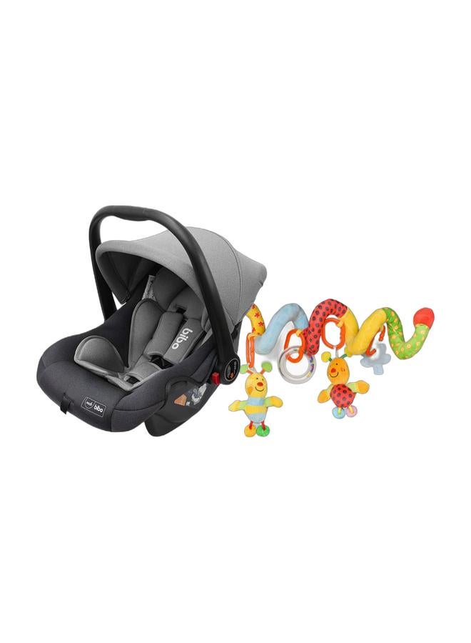 MOON -Infant Carrier Grey ,Spiral Activity Toy - Bee - Image 1