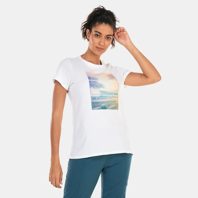 برانا تيشيرت اورجانيك جرافيك للنساء