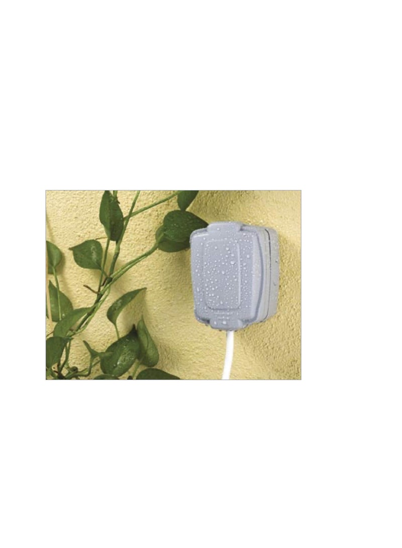 ام كي MK 86402GRY Masterseal Compact 10AX 2 طريقة  التبديل مانعة لتسرب الماء - Image 3