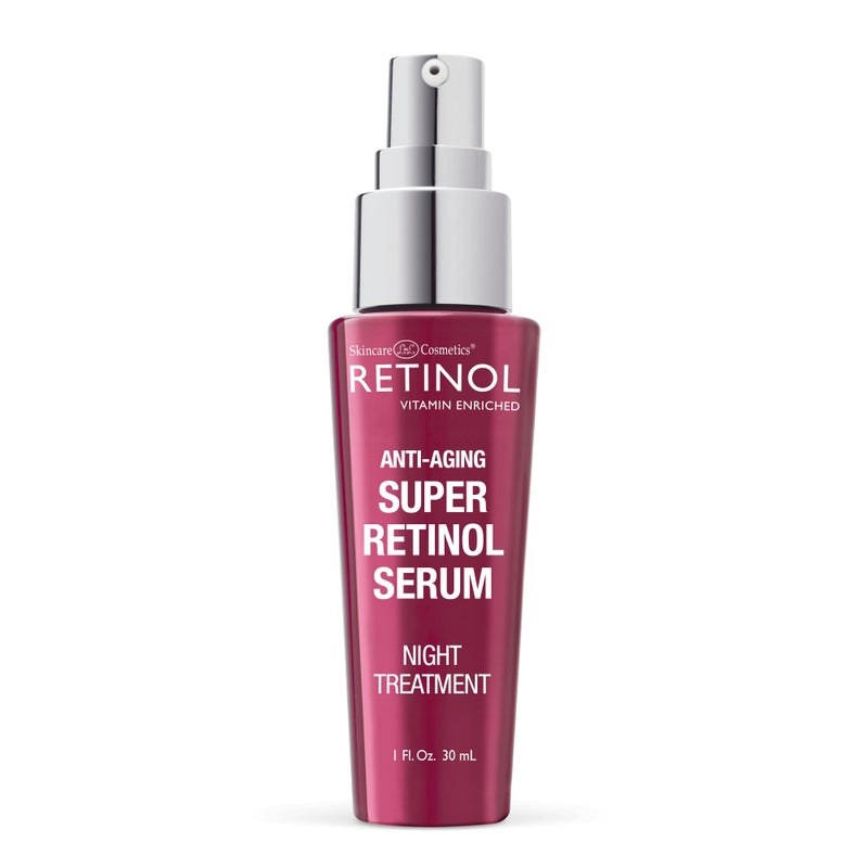 Retinol 6X Super Retinol Serum  Unique Intensive Formula Accelerates Skin Renewal While You Sleep  Targets Fine Lines Wrinkles Dark Spots Pores  Blemishes to Restore Beautiful Glowing Skin
