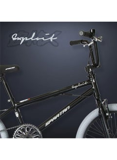 Spartan Exploit BMX Bicycle | 20 inch wheel size | single speed bike | For teens| Black Glossy finish  - Image 5