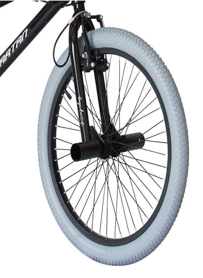 Spartan Exploit BMX Bicycle | 20 inch wheel size | single speed bike | For teens| Black Glossy finish  - Image 2