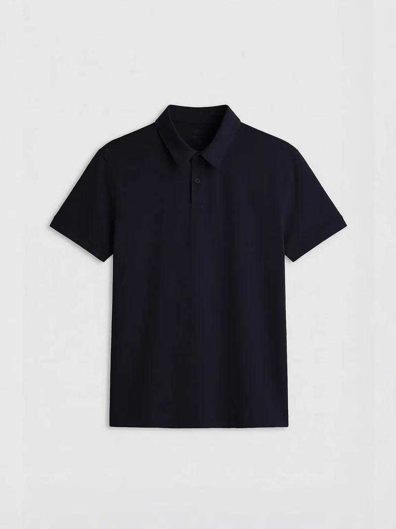 تومي لايف TOMMY Men's Cotton Elastane Polo T-Shirt