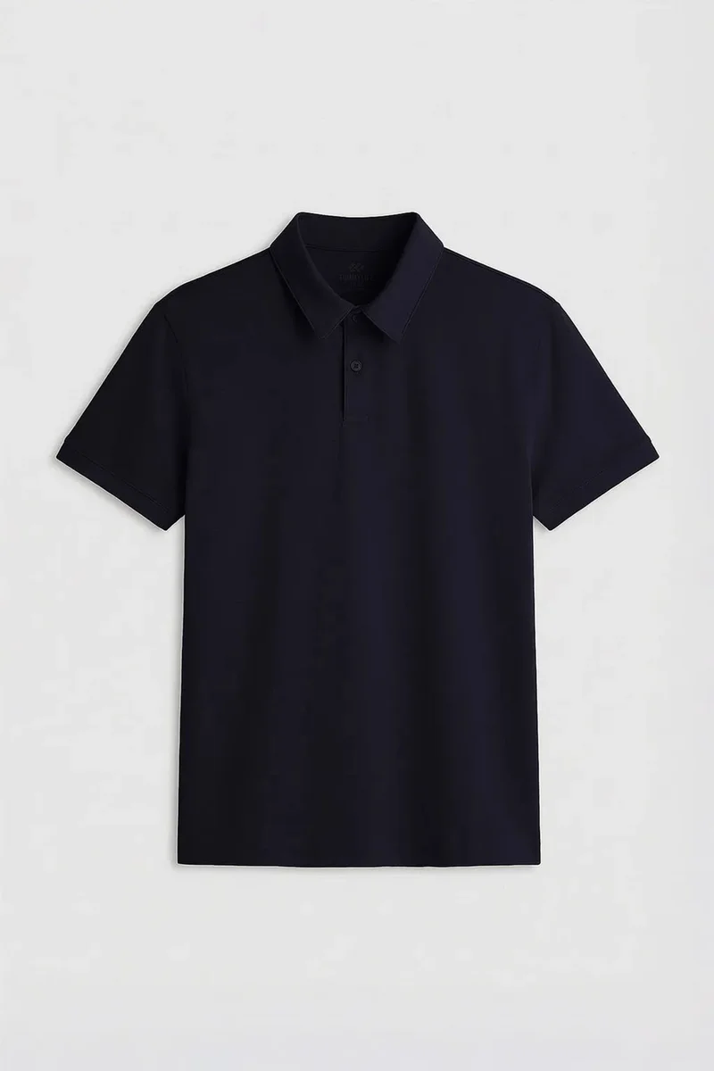 تومي لايف TOMMY Men's Cotton Elastane Polo T-Shirt