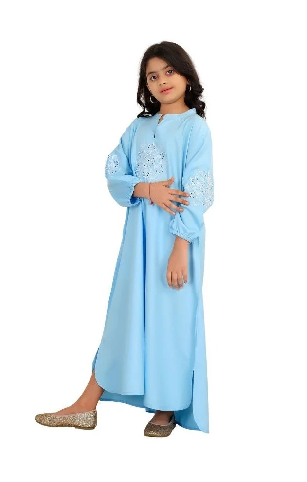 Artemea  SOFT PREMIUM RAYON FABRIC WITH DELICATE EMBROIDERY ANDSLEEVE CUFF DETAILS for Women | Best Price UAE