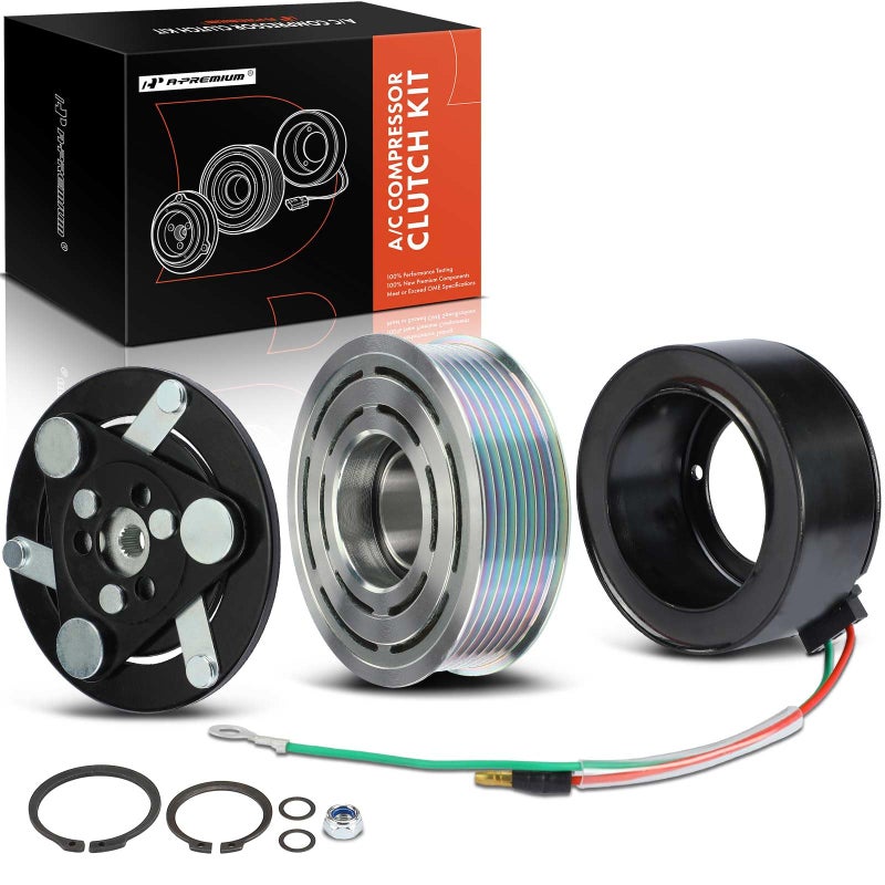 APremium Air Conditioner AC Compressor Clutch Kit Compatible with Honda Civic 20062011  Acura CSX 20102011 20L