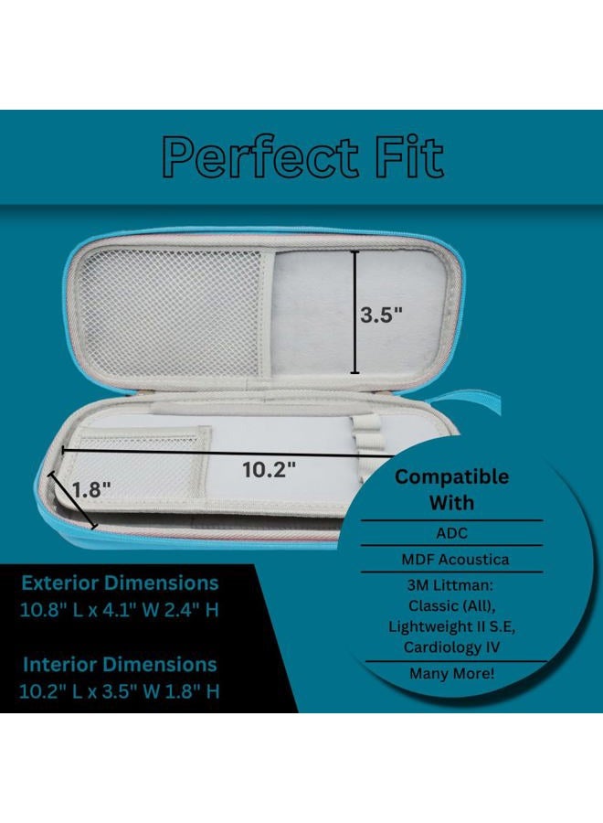 Caseling Hard Case fits Stethoscope 3M Classic III, Lightweight II S.E, Cardiology IV Diagnostic, (Case Only) Case - Image 5