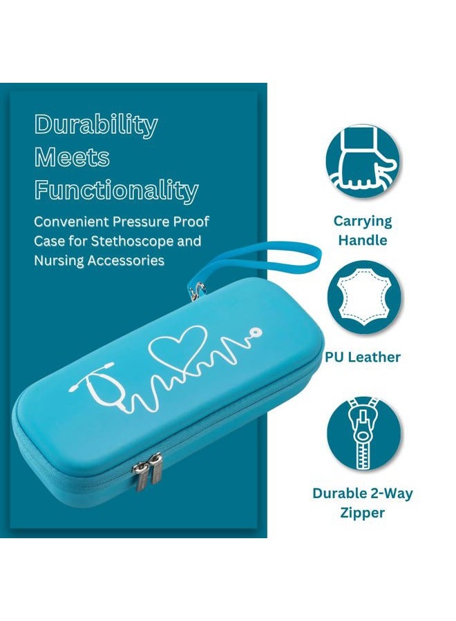 Caseling Hard Case fits Stethoscope 3M Classic III, Lightweight II S.E, Cardiology IV Diagnostic, (Case Only) Case - Image 3
