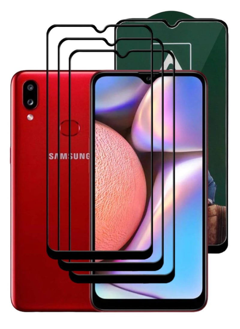 ACLIX 3 Pieces Antistatic ESD Dustproof Premium Quality High Definition Tempered Glass Screen Protector Designed For Samsung Galaxy A10s - Image 1