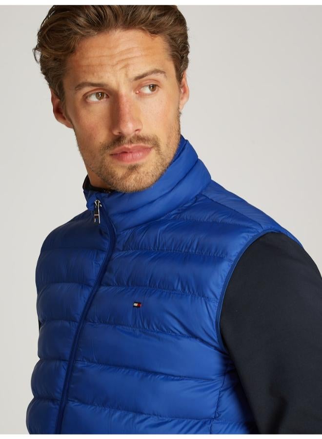 تومي هيلفيغر سترة مبطنة بشعار - Image 3