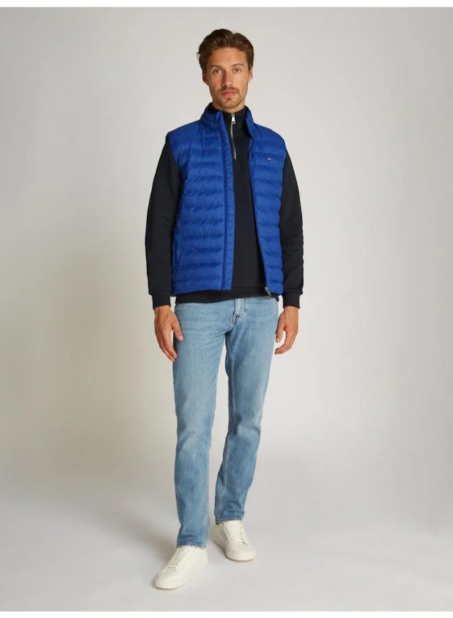 TOMMY HILFIGER Logo Gilets Puffer Jacket