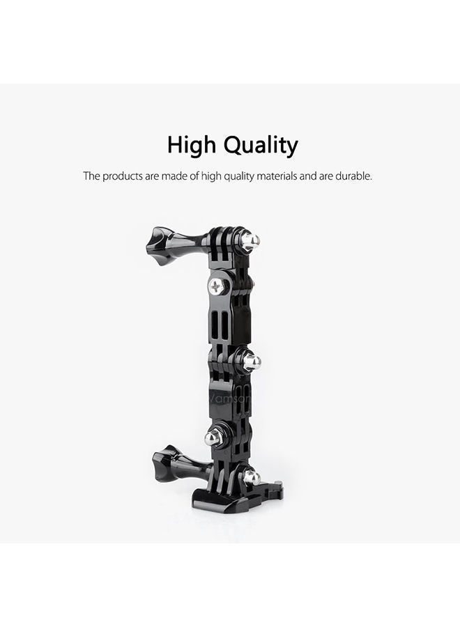 O Ozone Motorcycle Helmet Mount Kit Compatible for Gopro Hero 11/ 10/9/8/7/6/5 for SJCAM for YI for Osmo Action Insta360 Action Cameras Accessories and More  - Image 5