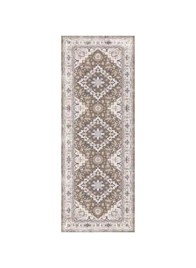 آنا سجادة مدخل بطراز بوهيمي - 60*160 سم، سجاد يمتص الماء للحمام والمدخل - Image 1