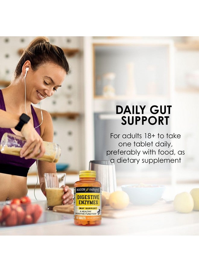 MASON NATURAL Digestive Enzymes with Prebiotics & Probiotics, Supports Digestive Health & Gut Balance, 90 Tablets - Image 3