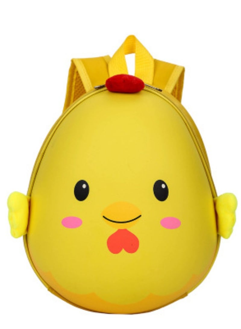 Cartoon Baby Schoolbag Kindergarten Backpack 3-5 Year Old Girl Cute Eggshell Bag Boy Backpack