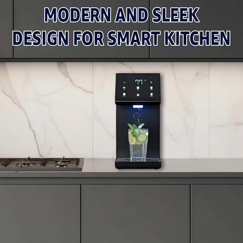 Avida H2O Ultra Instant Hot & Cold Water Dispenser - Bottleless Water Dispenser Countertop, Full Installation Kit, Quiet Multi-Stage Filtration + UV Sterilization - Black - Image 3