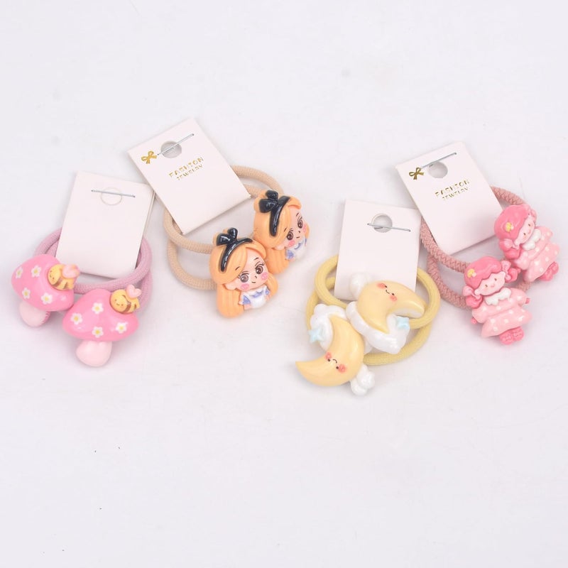 BIANHUAN 24Pcs Baby Hair Ties for GirlsCute Small Hair Ties for Thin HairPonytail Holders Elastic Hair Rubber Bands Hair Accessories for Baby Girls infant Toddler MulticolorA - Image 4