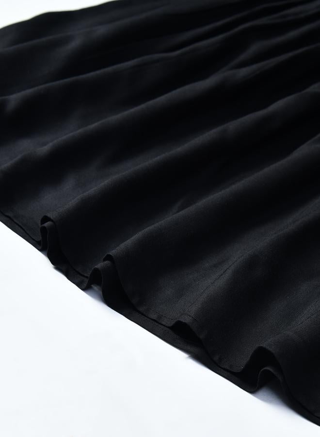 BELLA MODA Embroidered Accent Dress - Image 5