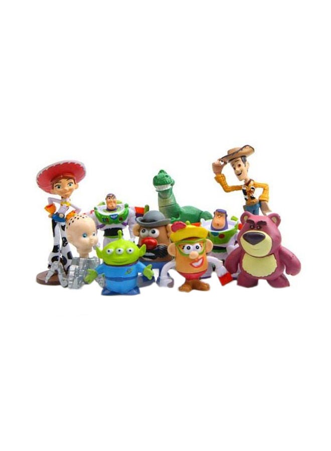 NIBEMINENT 10-Piece Disney Toy Story Collectible Pvc Action Figure Model Playset For Kids cm - Image 1
