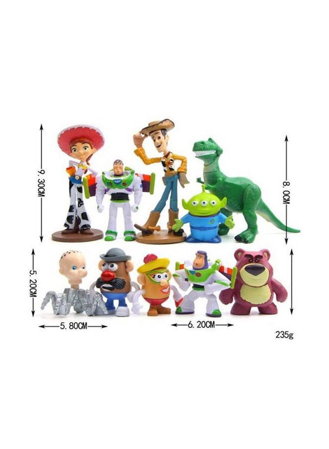 NIBEMINENT 10-Piece Disney Toy Story Collectible Pvc Action Figure Model Playset For Kids cm - Image 3