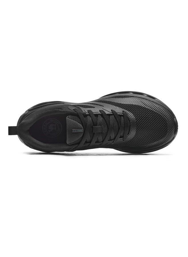 Camel Lightweight Breathable Mesh Running Shoes For Men, X14b09l7022, All Black, Size 41 - Image 1