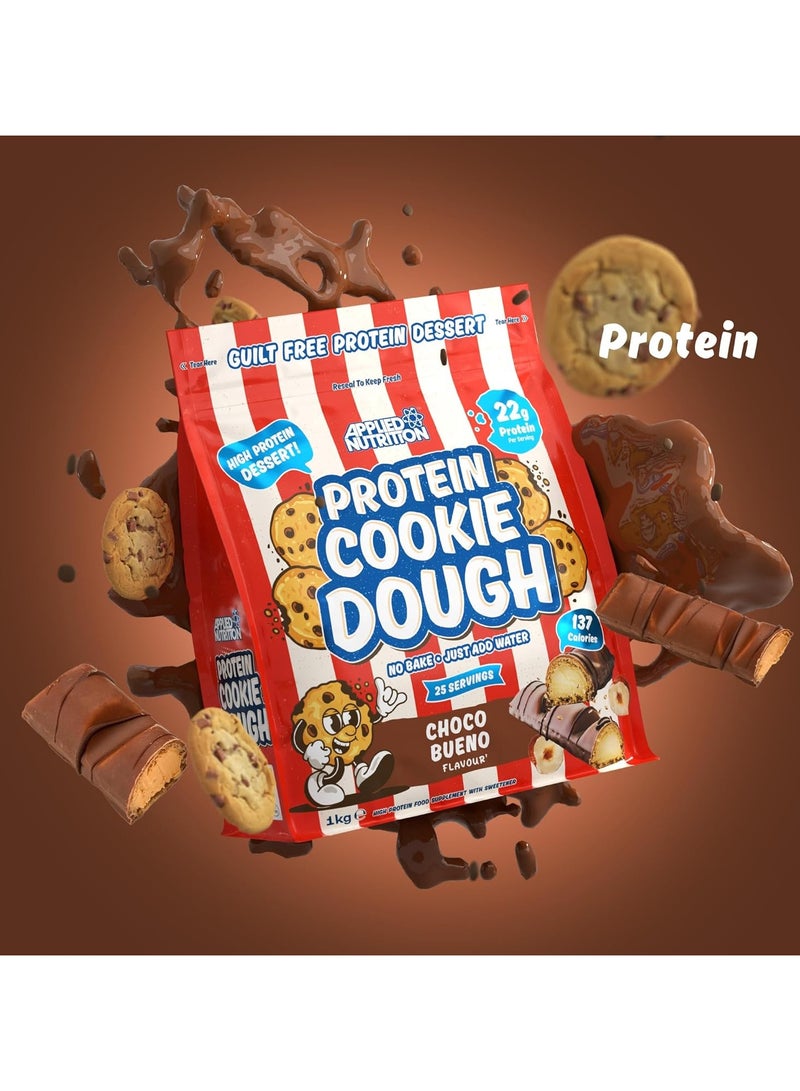 Applied Nutrition Protein Cookie Dough - Choco Bueno - (1 kg) - Image 5