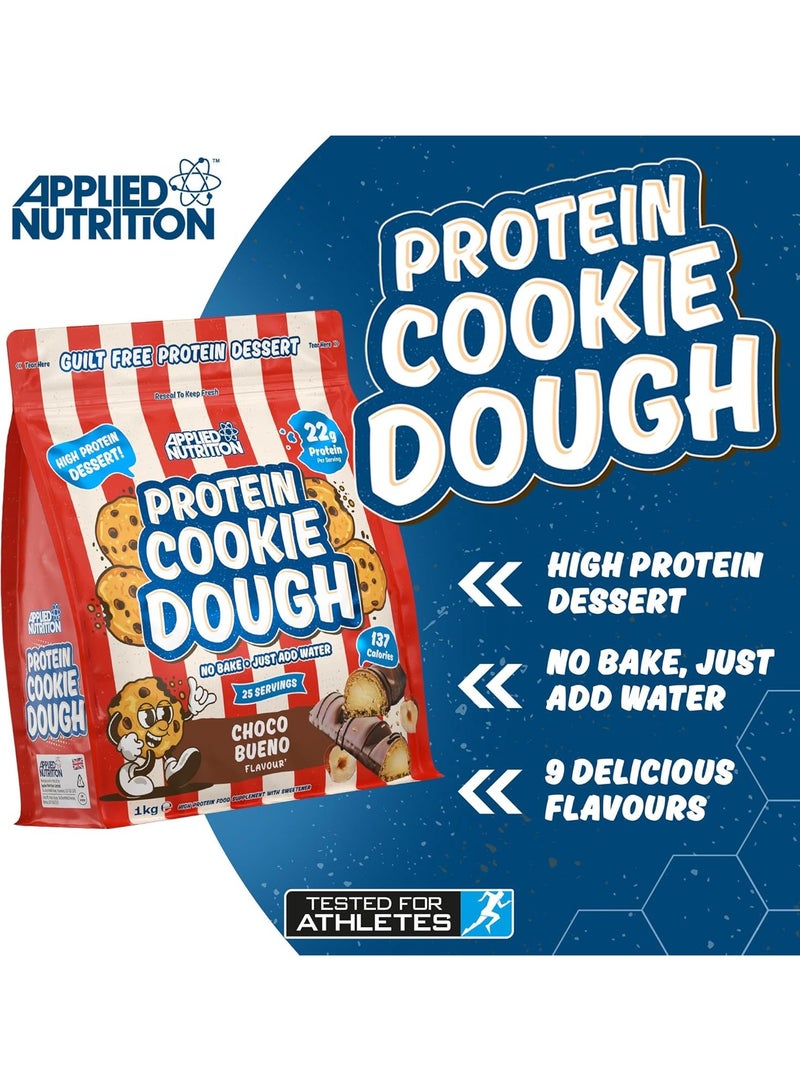 Applied Nutrition Protein Cookie Dough - Choco Bueno - (1 kg) - Image 3