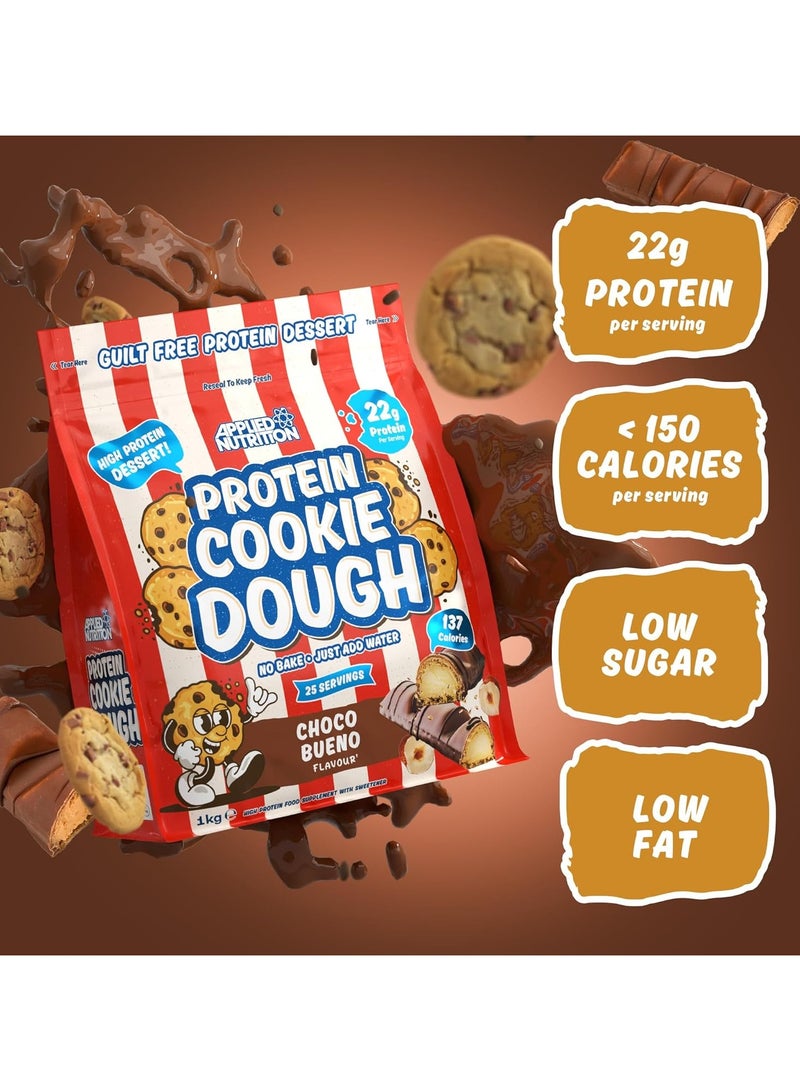 Applied Nutrition Protein Cookie Dough - Choco Bueno - (1 kg) - Image 4
