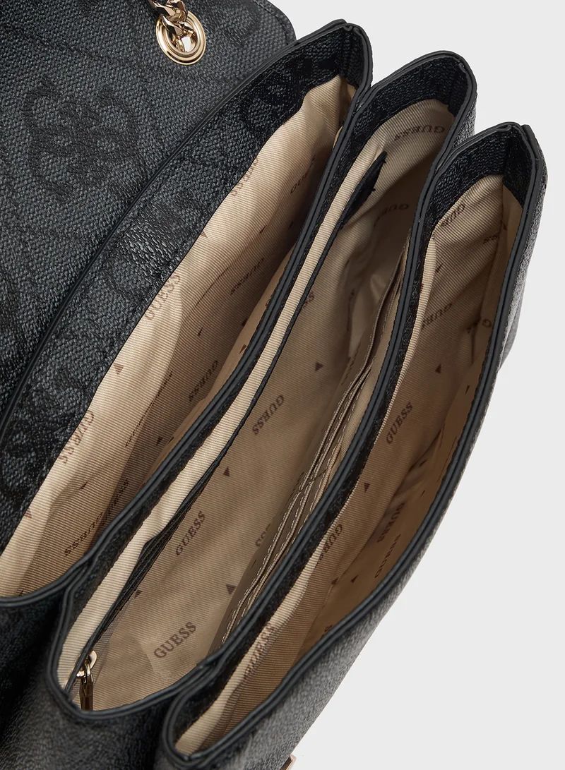 GUESS Noelle II Convertible Crossbody Flap