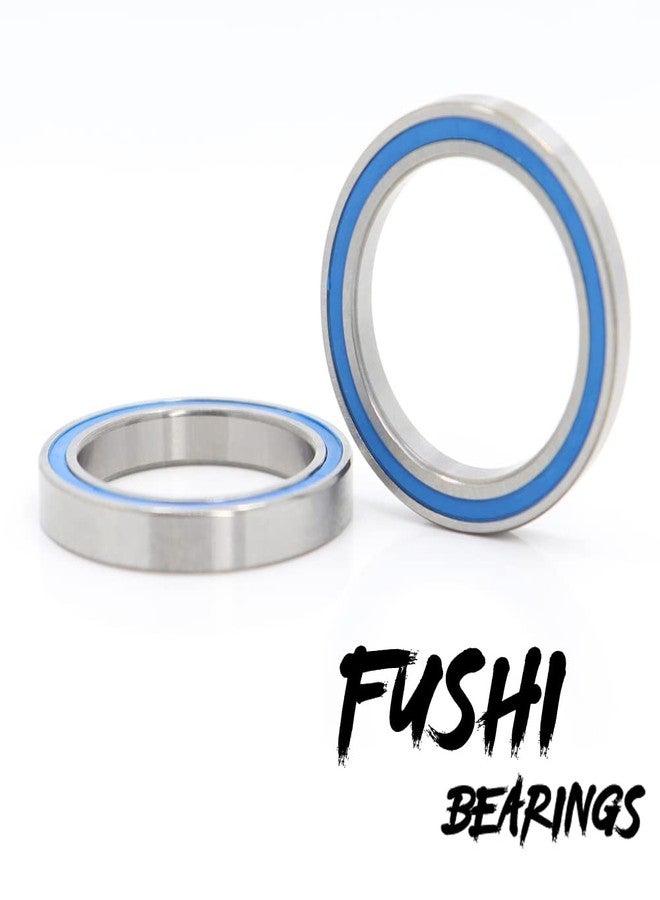 FUSHIBEARING 6704RS Ball Bearing 20x27x4mm,20x27 ABEC 3 Blue Rubber Sealed Precision Ball Bearings (Pick of 10pcs) - Image 2