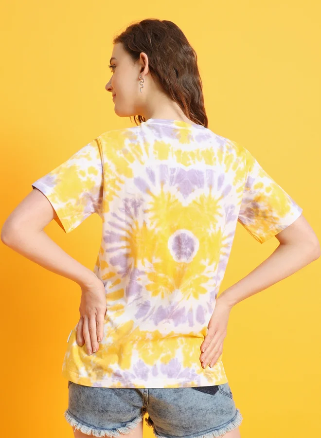 Take Two Women Tie-Dye Cotton T-Shirt By The Dry State