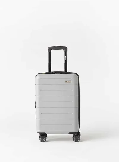 وايف Textured Hardcase Luggage Trolley Bag with Retractable Handle