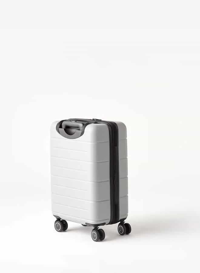وايف Textured Hardcase Luggage Trolley Bag with Retractable Handle