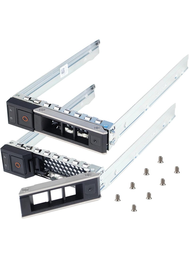 حامل هارد ديسك 3.5 بوصة SAS/SATA متوافق مع خوادم Dell PowerEdge رقم X7K8W عبوة قطعتين - Image 2