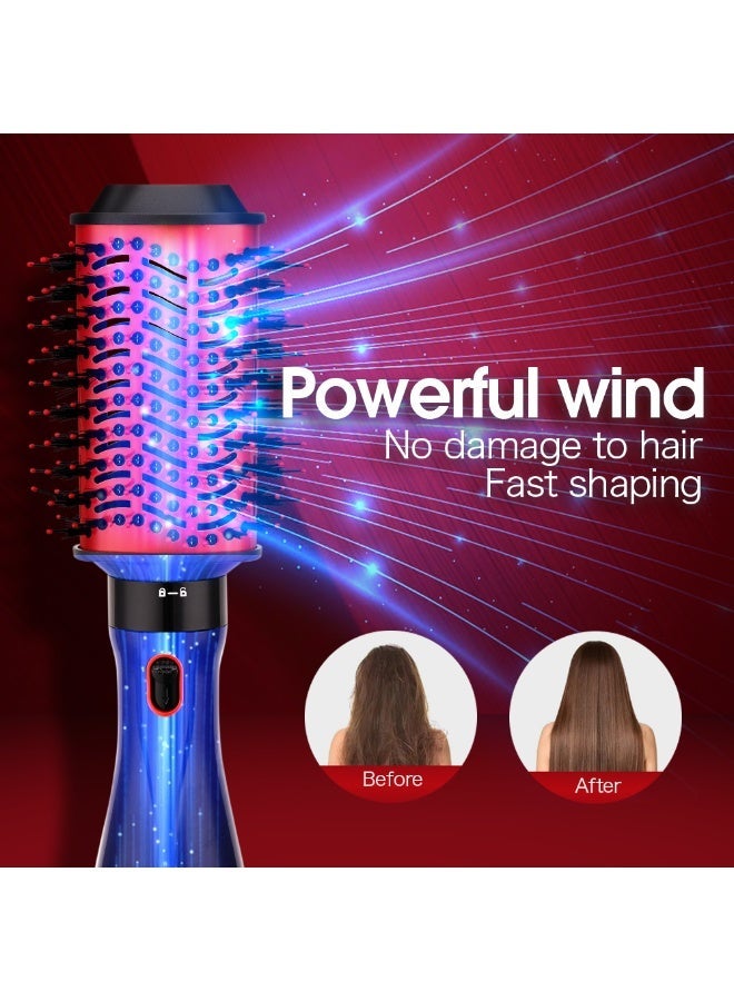 DSP 5-in-1 Hair Styler & Curler Brush – Hot Air Volumizer, Blow Dryer Brush for Straightening, Curling & Salon Styling at Home - Image 3