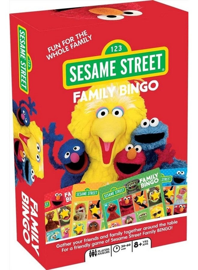 Aquarius Sesame Street Family Bingo Game - Image 1