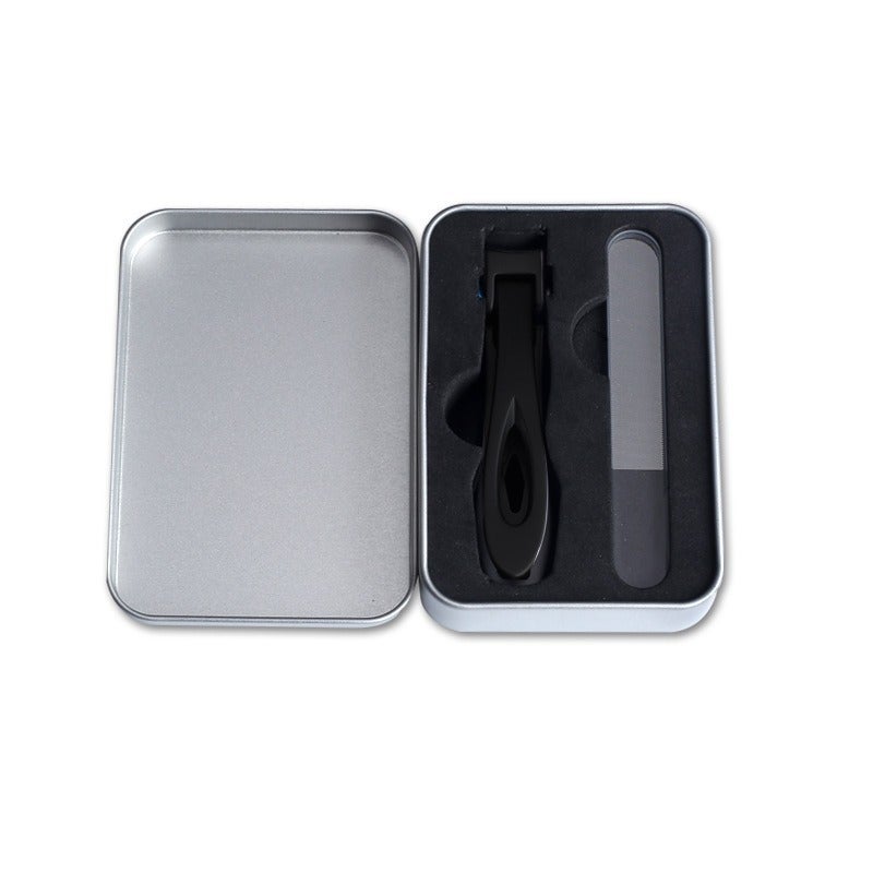 Large Opening Nail Clipper Single Pack Stainless Steel Anti-Splash Nail Clipper Large Thick Nail Clipper Hard Nail - Image 1
