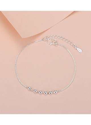 Six round bead bracelet