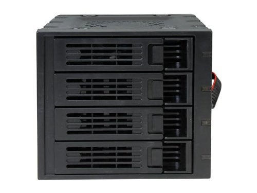 Rosewill Internal Hard Drive Enclosure - 3 x 5.25 to 4 x 3.5 Hot-Swap Enclosure - SATA I/II/III/ & SAS HDD - RSV-SATA-Cage-34 - Image 3